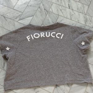 Fiorucci Exploding Star Crop T-Shirt